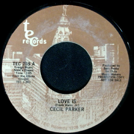 Cecil Parker - Love Is / Love Is side B