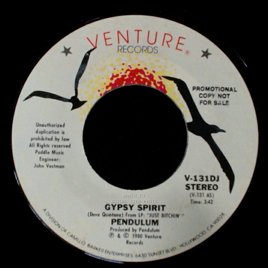 Pendulum - Gypsy Spirit / Gypsy Spirit side A