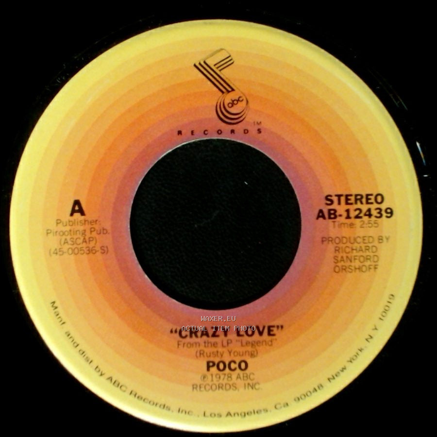 Poco - Barbados / Crazy Love side A