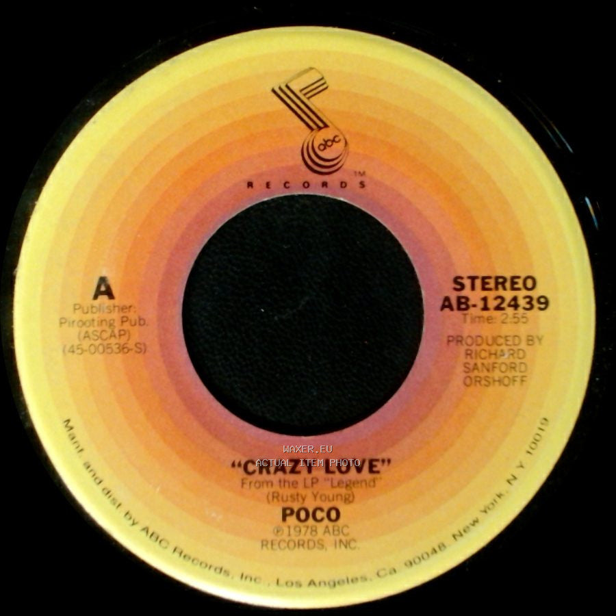 Poco - Barbados / Crazy Love side A
