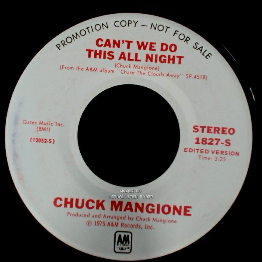 Chuck Mangione - Can't We Do This All Night / Can't We Do This All Night side A