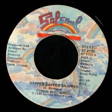 Edwin Birdsong - Rapper Dapper Snapper / Rapper Dapper Snapper (Instrumental) side A