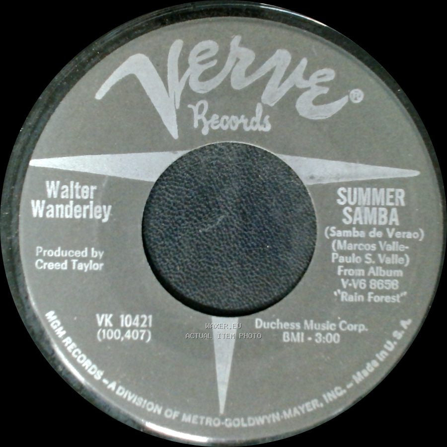 Walter Wanderley - Summer Samba / Call Me side A