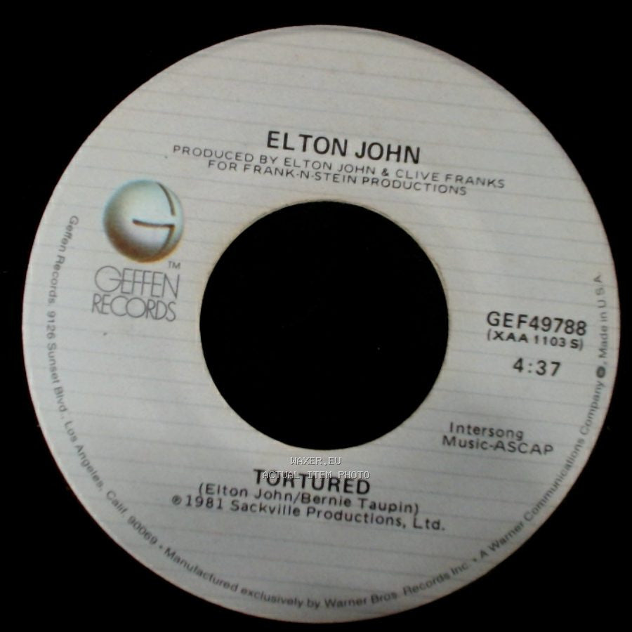Elton John - Tortured / Chloe side A