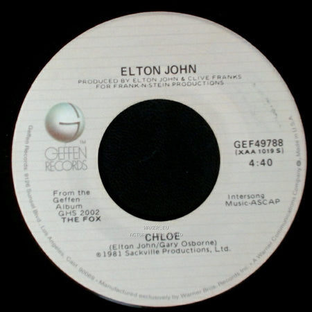 Elton John - Tortured / Chloe side B