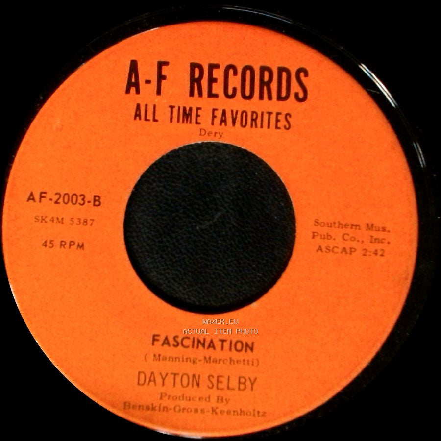 Dayton Selby - Fascination / Beer Barrel Polka side A