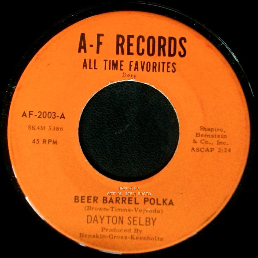 Dayton Selby - Fascination / Beer Barrel Polka side B