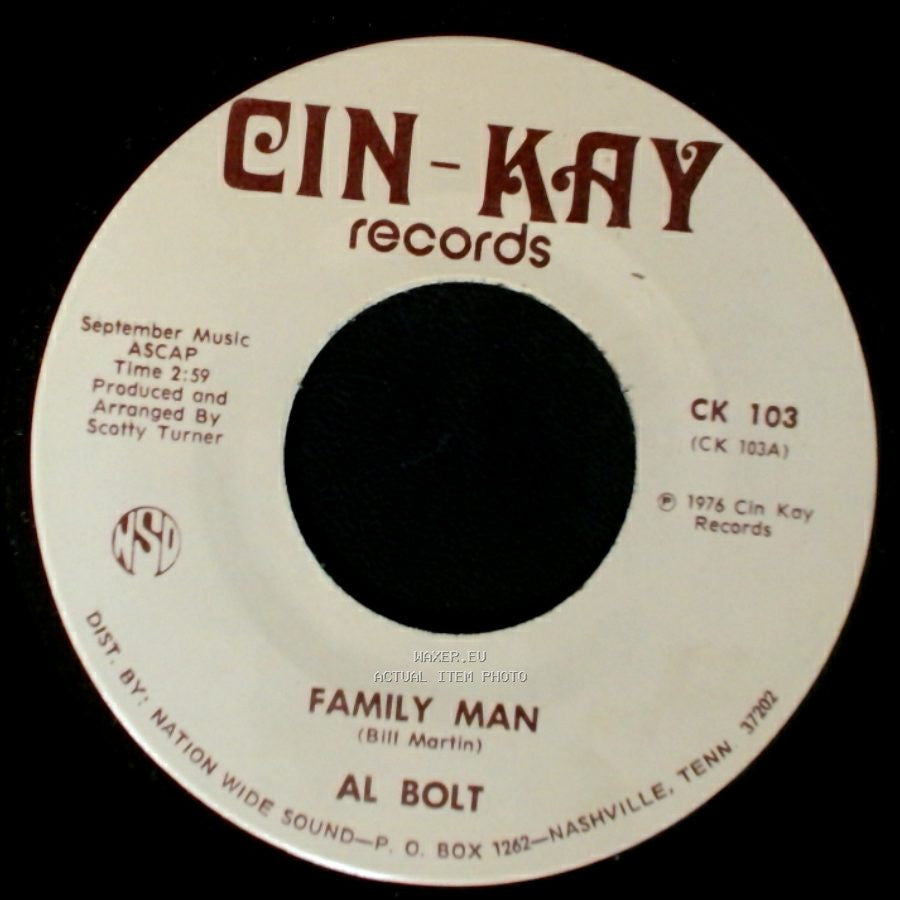 Al Bolt - Family Man / If Today Were A Fish side A