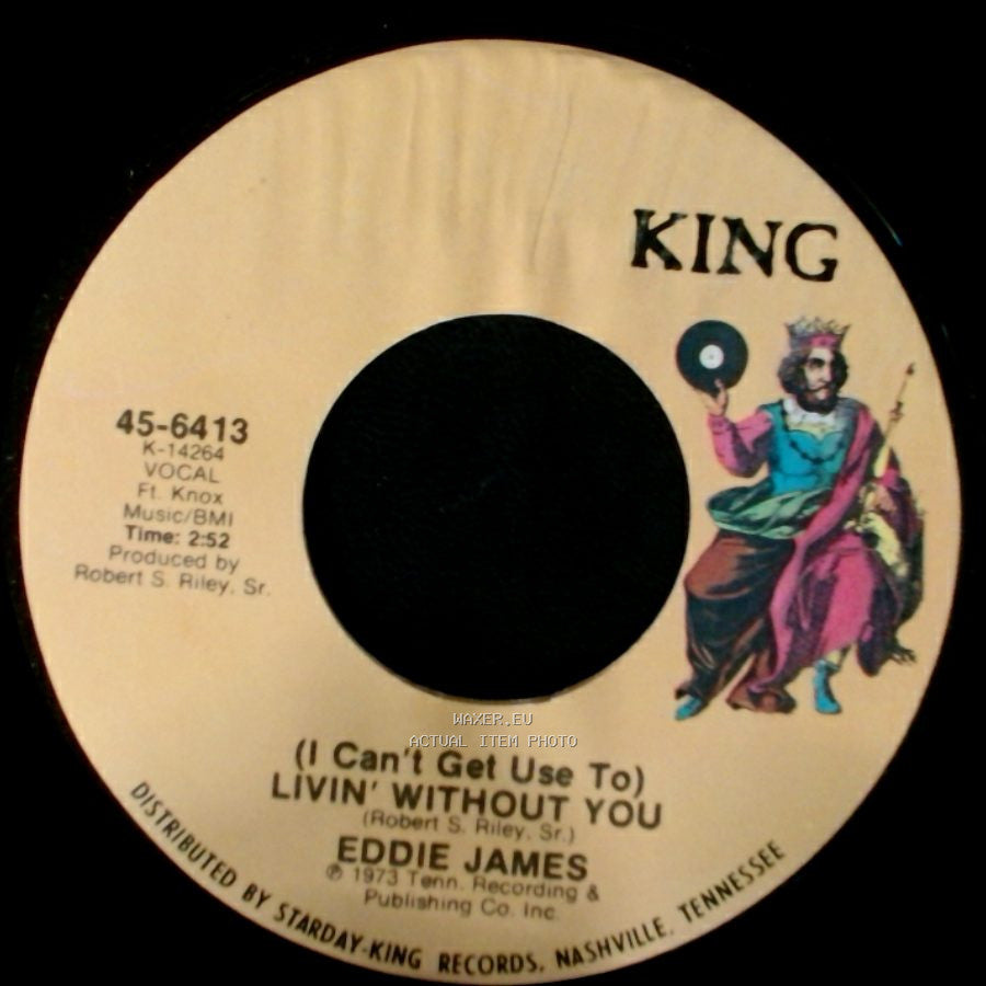 Eddie James - (I Can't Get Use To) Livin' Without You / Been Down So Long side A