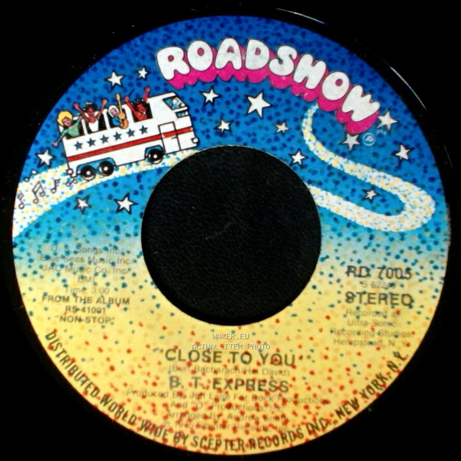 B.T. Express - Whatcha Think About That? / Close To You side A