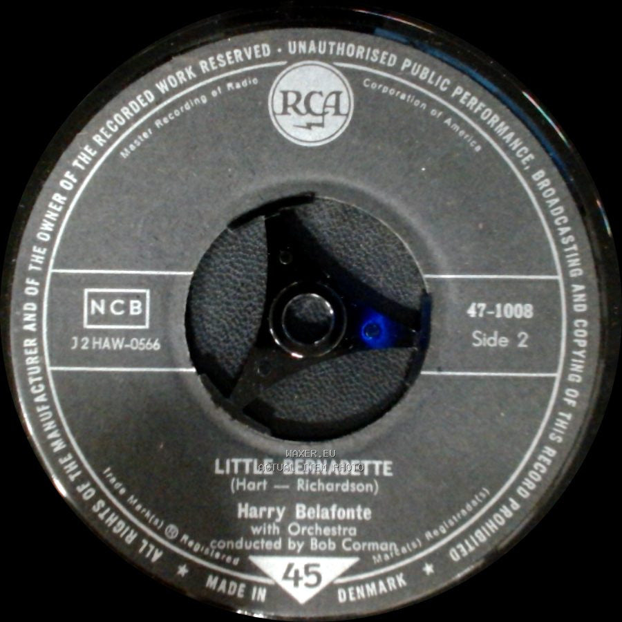 Harry Belafonte - Mary's Boy Child / Little Bernadette side B