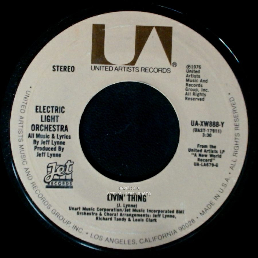 Electric Light Orchestra - Livin' Thing / Ma-Ma-Ma Belle side A