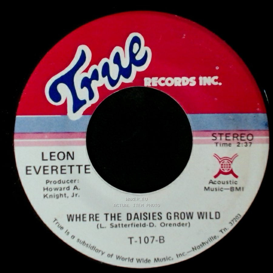 Leon Everette - Goodbye King Of Rock 'n' Roll / Where The Daisies Grow Wild side A