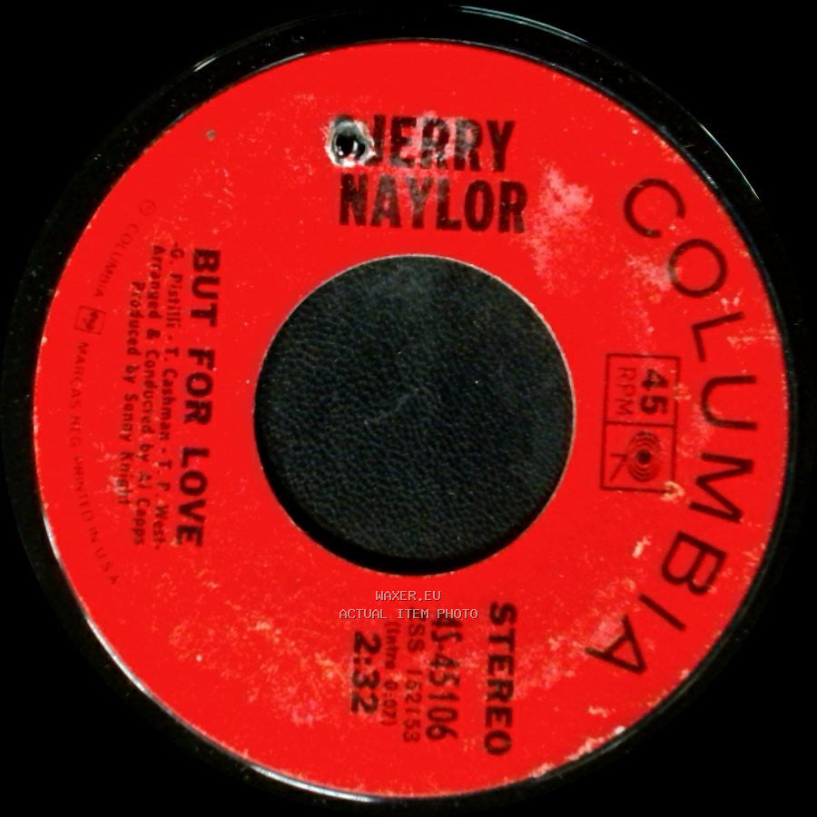 Jerry Naylor - But For Love / Angeline side A