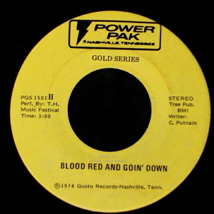 T.H. Music Festival - Blood Red And Goin' Down / What's Your Mama's Name side A