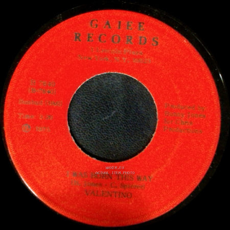 Valentino - I Was Born This Way / Liberation side A