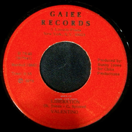 Valentino - I Was Born This Way / Liberation side B