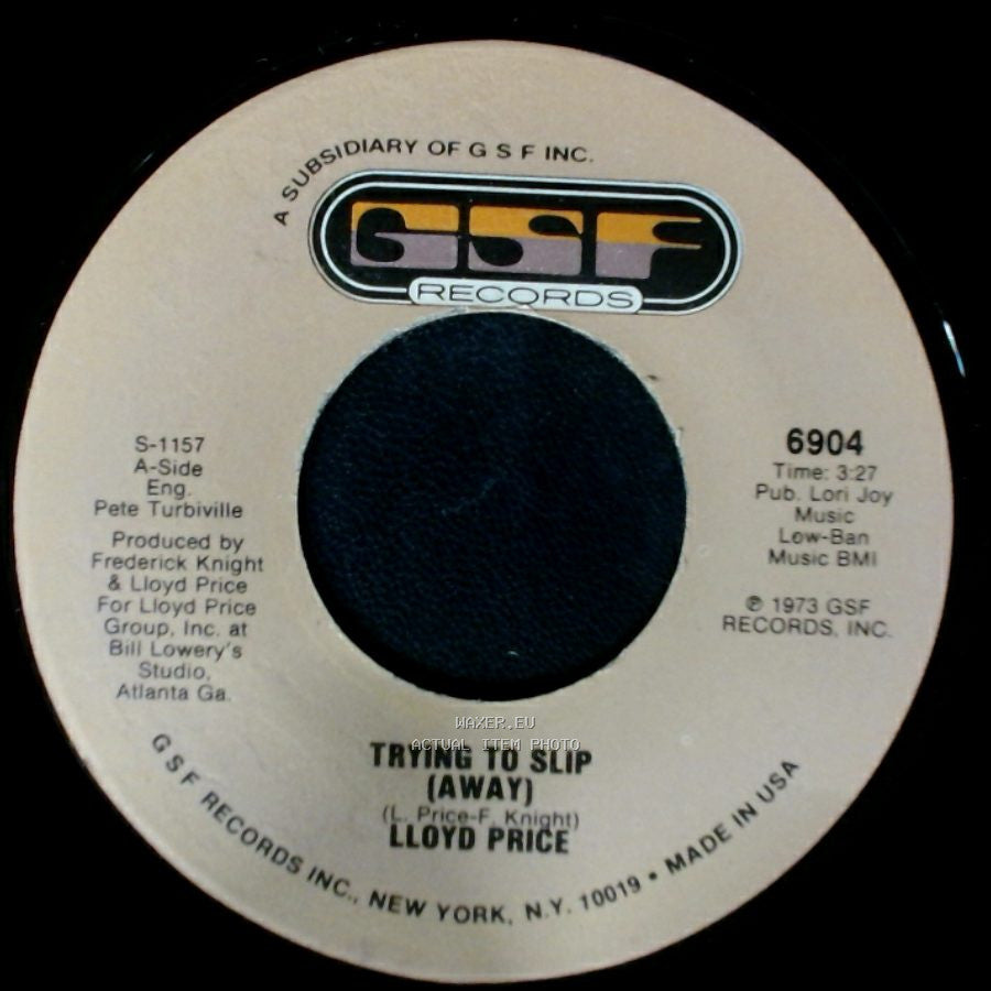 Lloyd Price - Trying To Slip (Away) / They Get Down side A