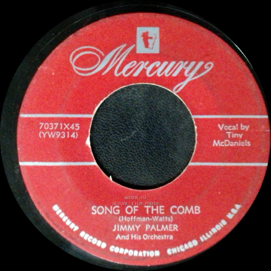 Jimmy Palmer And His Orchestra - Any Rags, Any Bones / Song Of The Comb side B