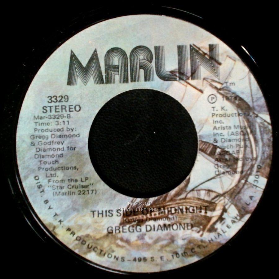 Gregg Diamond - Star Cruiser / This Side Of Midnight side A