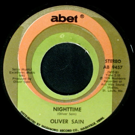 Oliver Sain - Nighttime / Bus Stop side A