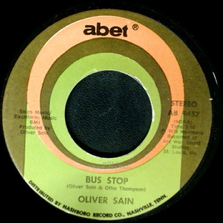 Oliver Sain - Nighttime / Bus Stop side B