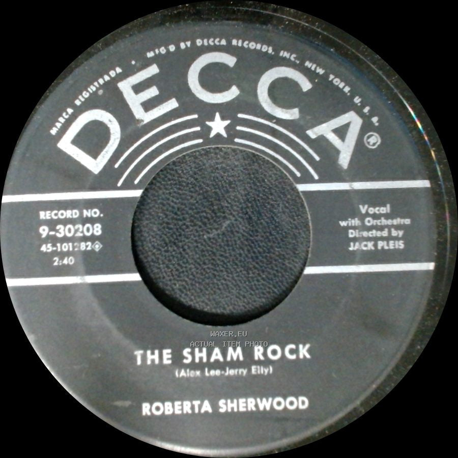 Roberta Sherwood - What Does It Matter? / The Sham Rock side B