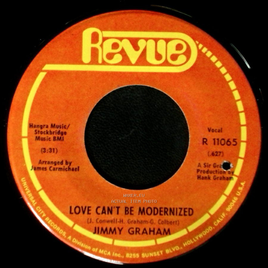 Jimmy Graham - We Shall Overcome / Love Can't Be Modernized side B