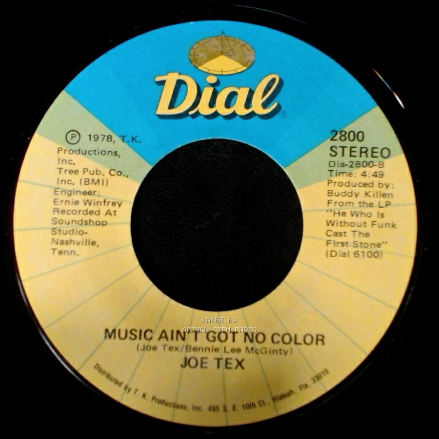 Joe Tex - Loose Caboose / Music Ain't Got No Color side A