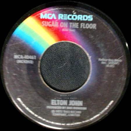 Elton John - Sugar On The Floor / Island Girl side A