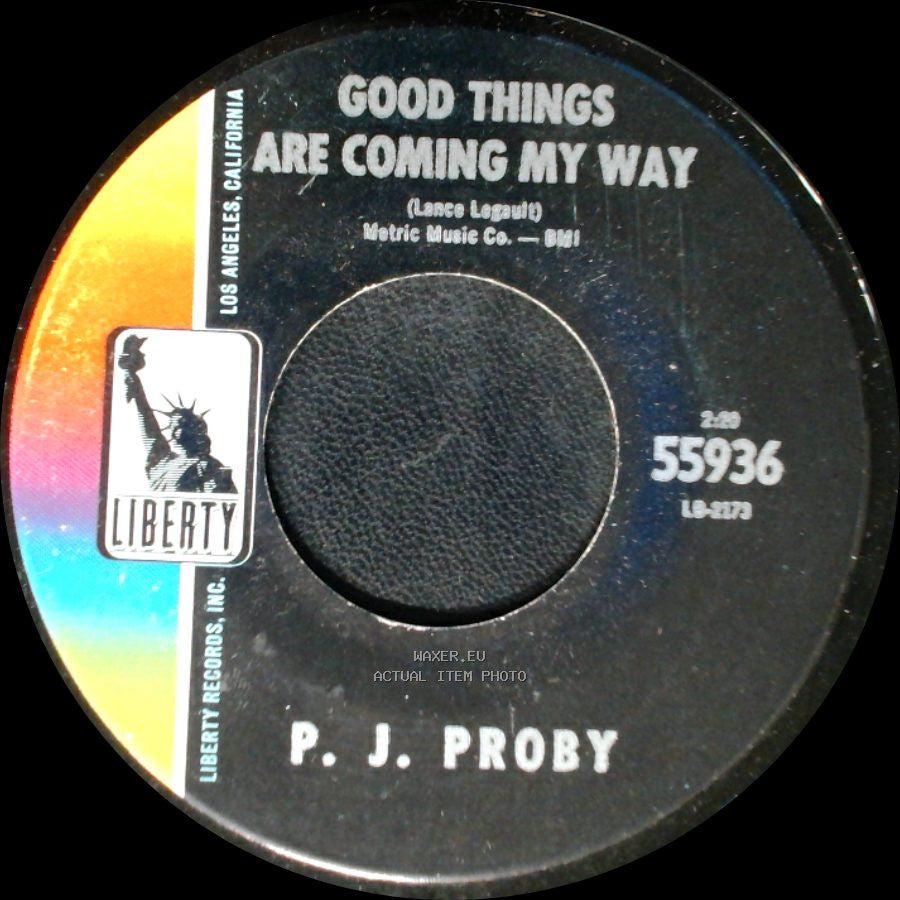 Niki Hoeky / P. J. Proby - P. J. Proby / Good Things Are Coming My Way side B