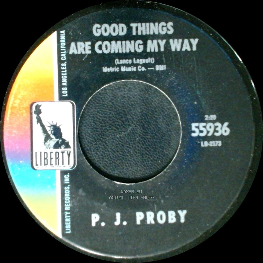 Niki Hoeky / P. J. Proby - P. J. Proby / Good Things Are Coming My Way side B