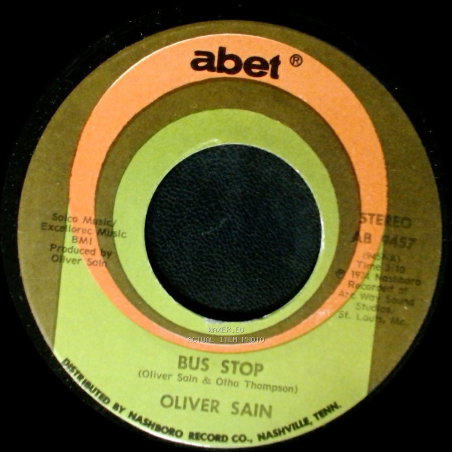 Oliver Sain - Nighttime / Bus Stop side B