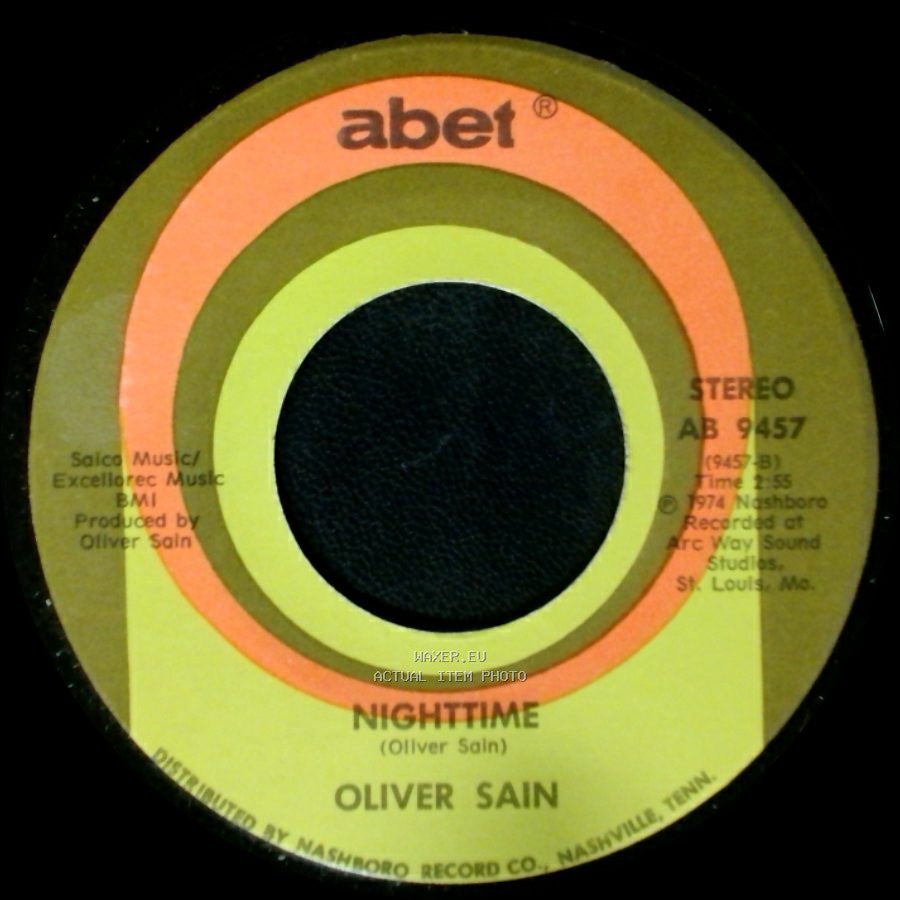 Oliver Sain - Nighttime / Bus Stop side B