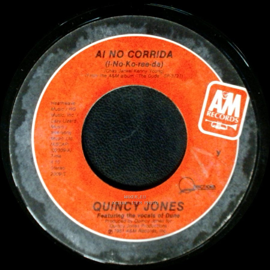 Quincy Jones - There's A Train Leavin' / Ai No Corrida side B