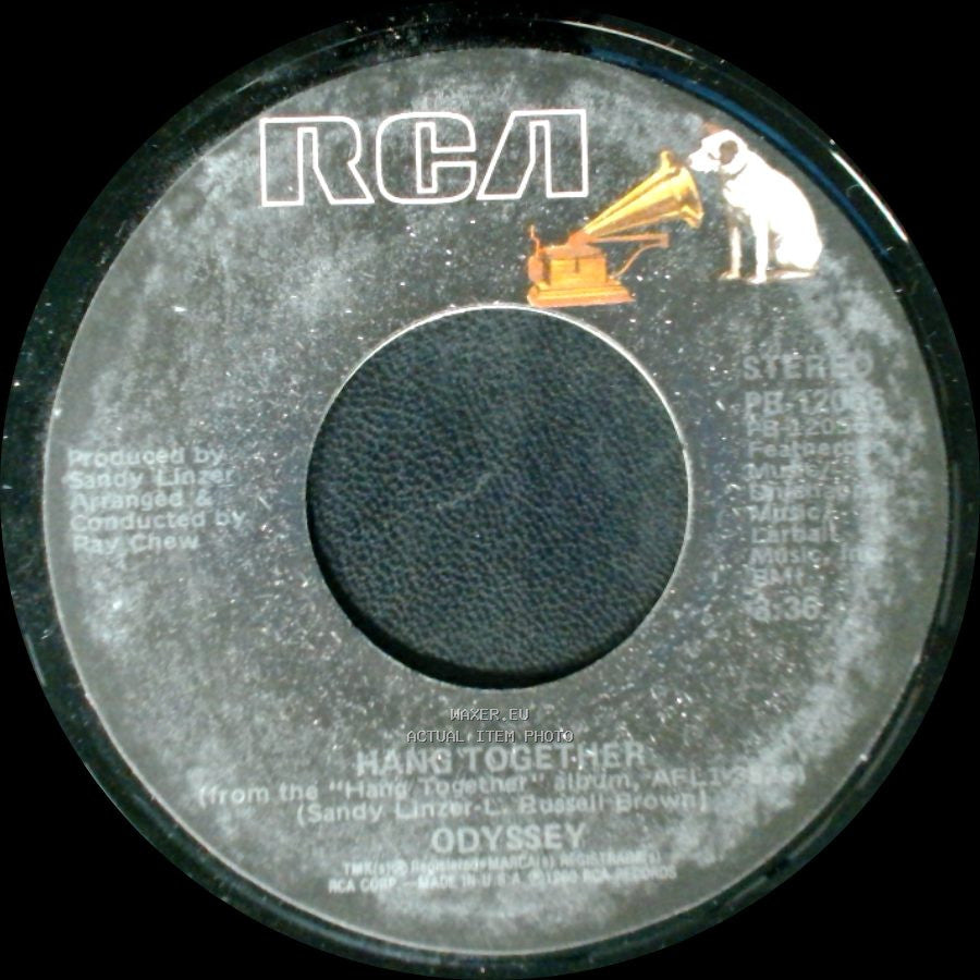 Odyssey - Hang Together / Never Had It At All side B