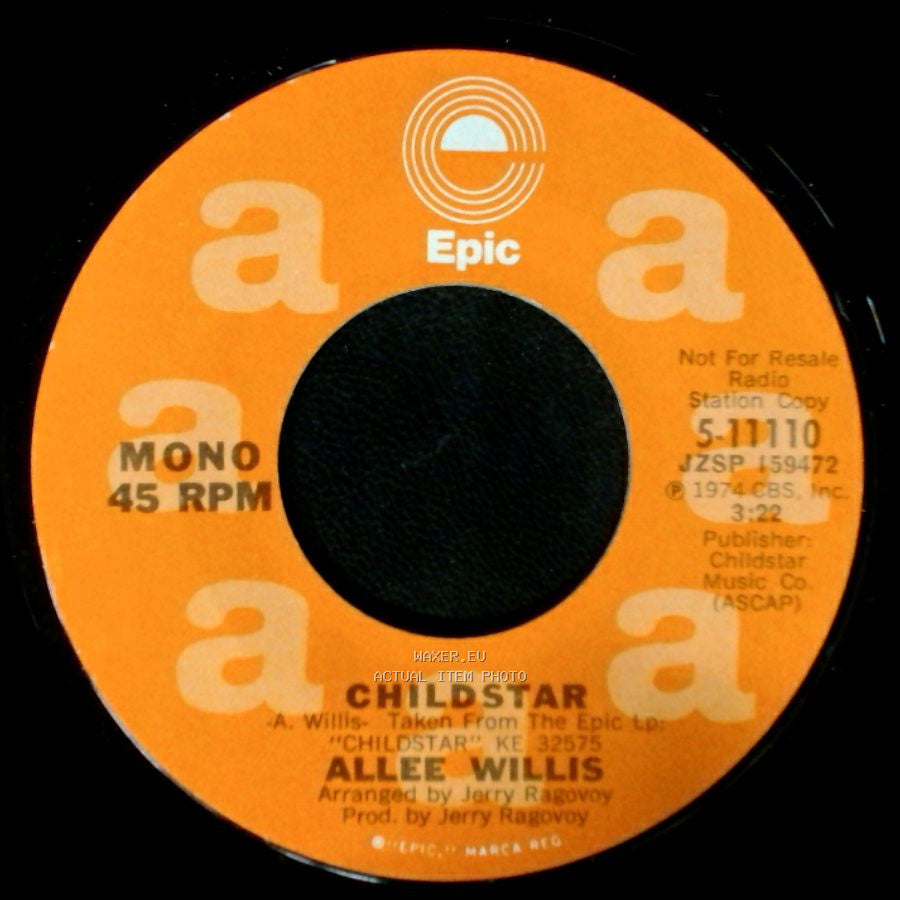 Allee Willis - Childstar / Childstar side A