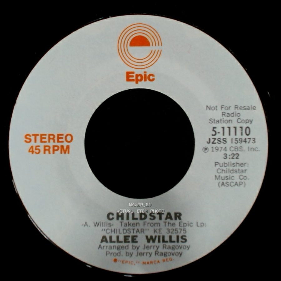 Allee Willis - Childstar / Childstar side B