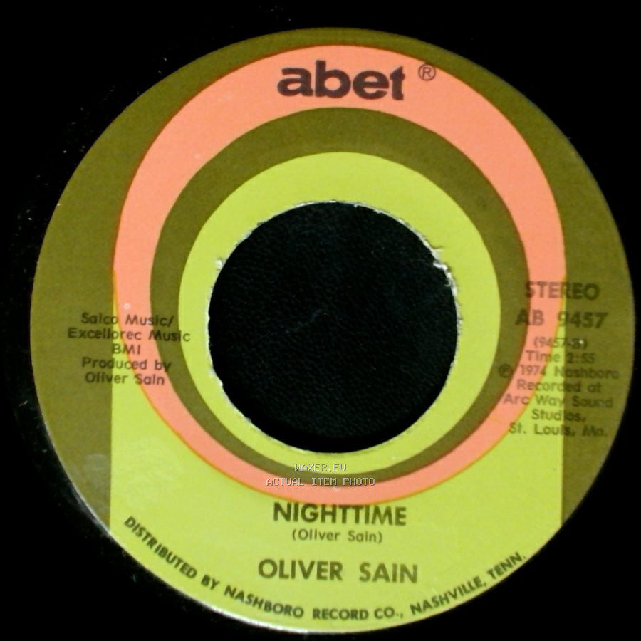 Oliver Sain - Nighttime / Bus Stop side B