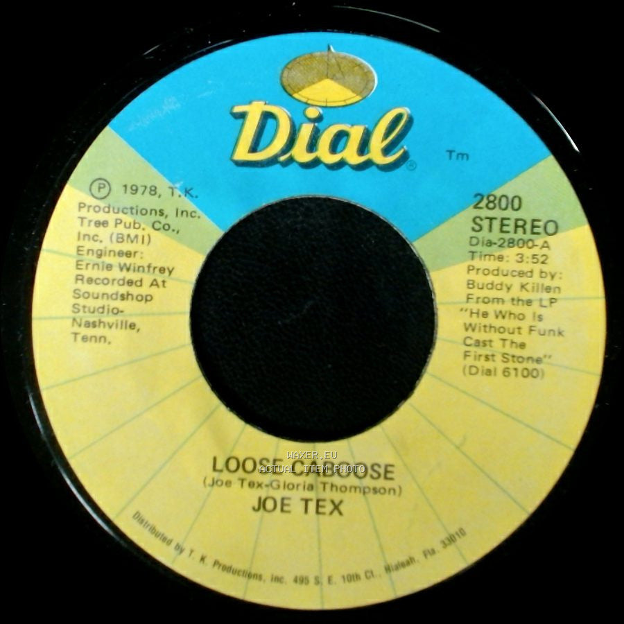 Joe Tex - Loose Caboose / Music Ain't Got No Color side A