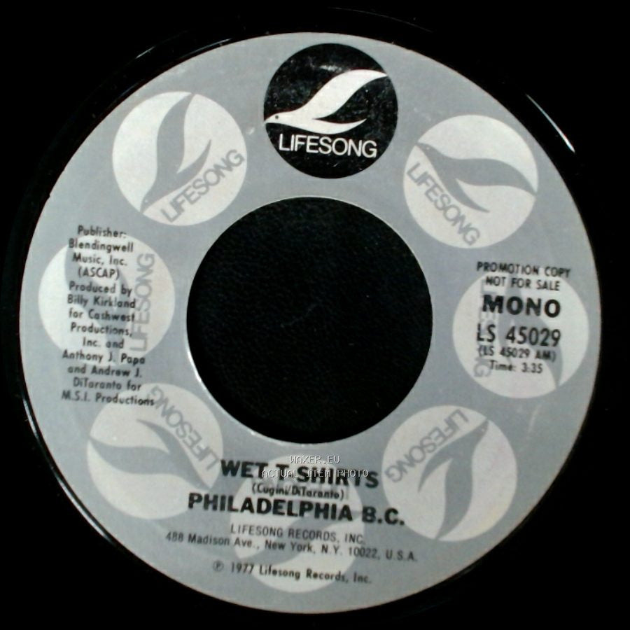 Philadelphia B.C. - Wet T-Shirts / Wet T-Shirts side B
