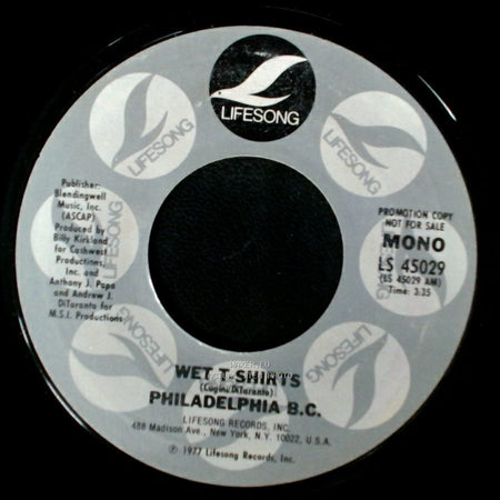 Philadelphia B.C. - Wet T-Shirts / Wet T-Shirts side B