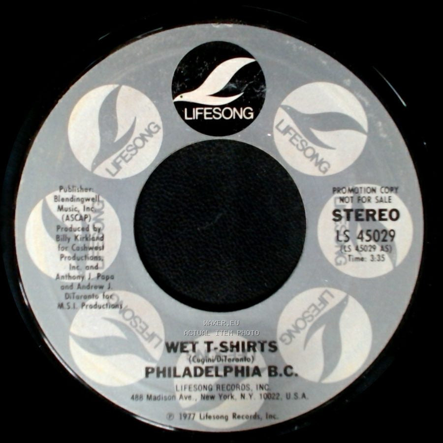 Philadelphia B.C. - Wet T-Shirts / Wet T-Shirts side B