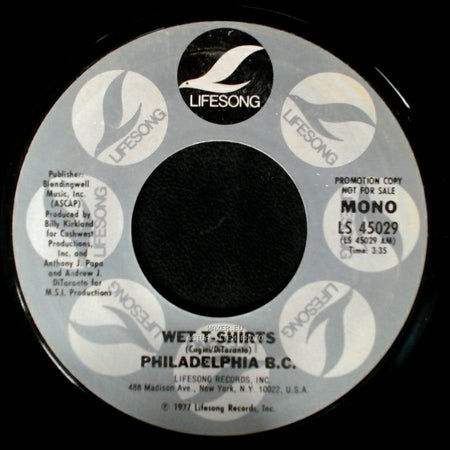 Philadelphia B.C. - Wet T-Shirts / Wet T-Shirts side A