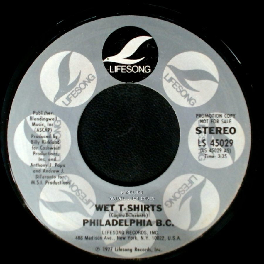 Philadelphia B.C. - Wet T-Shirts / Wet T-Shirts side B