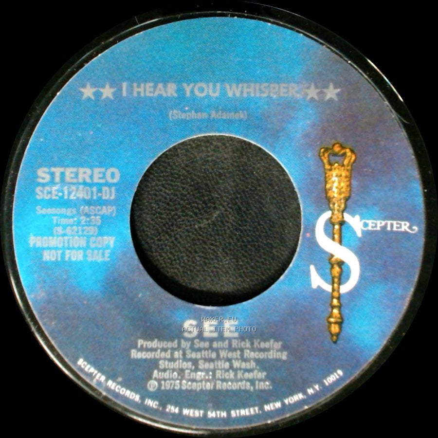 See - Bicycle / I Hear You Whisper side B