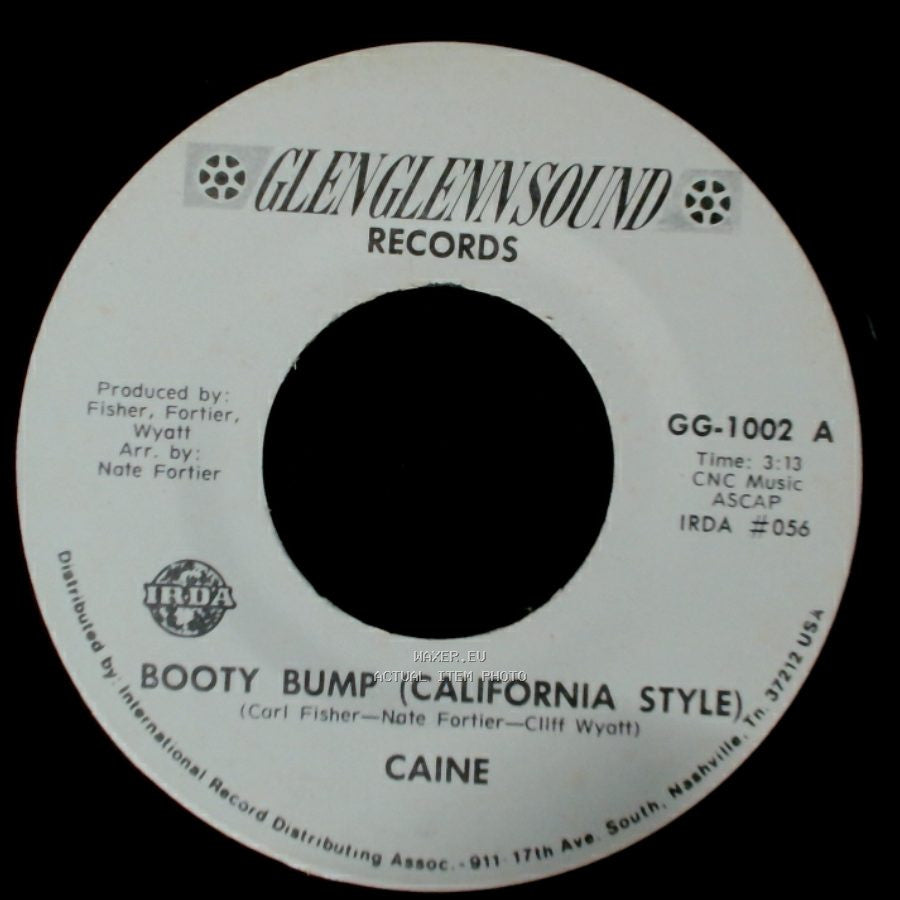Caine - Booty Bump (California Style) / Mo' Booty Bump (California Style) side A