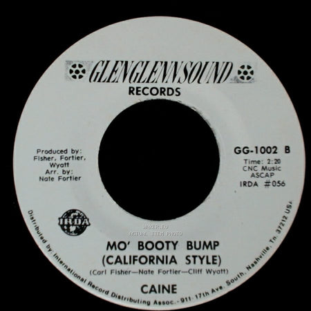 Caine - Booty Bump (California Style) / Mo' Booty Bump (California Style) side A