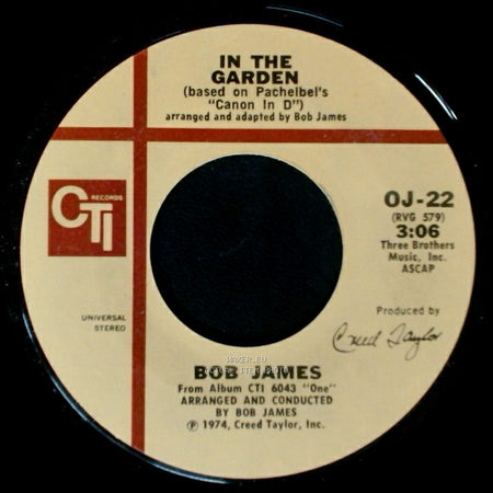 Bob James - In The Garden (Based On Pachelbel's "Canon In D") / Soulero side B