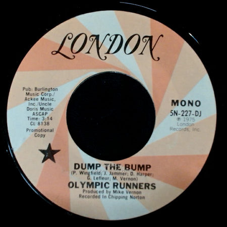 Olympic Runners - Dump The Bump / Dump The Bump side A